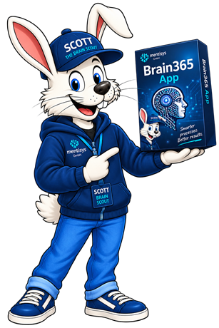 Scott präsentiert eine Brain365 App